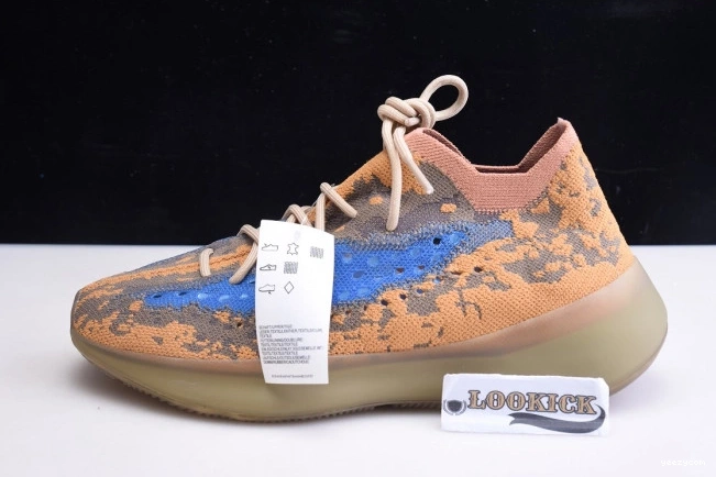 OAT BLUE BOOST YEEZY FX9847 ADIDAS REFLECTIVE 380 0901